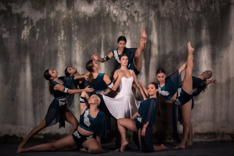 Φωτογραφία χορευτριών της σχολής μπαλέτου MS Ballet School στη Λάρισα
