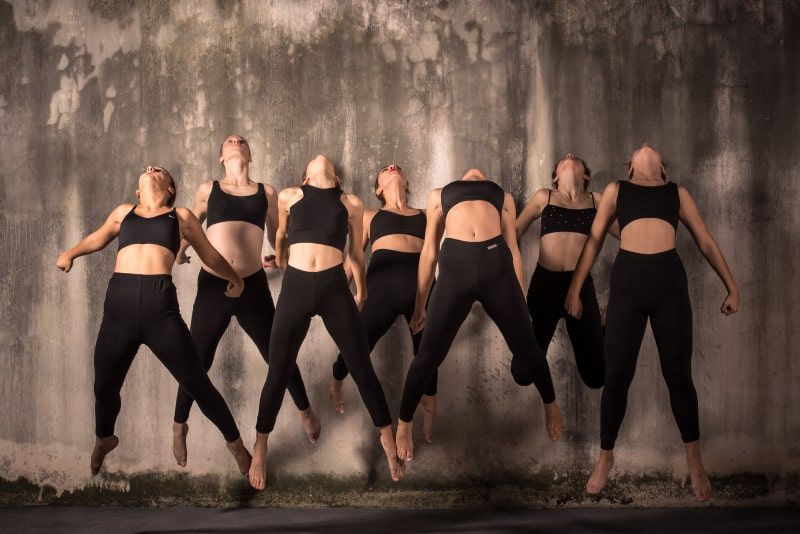 Φωτογραφία με χορεύτριες της σχολής μπαλέτου MS Ballet school στη Λάρισα